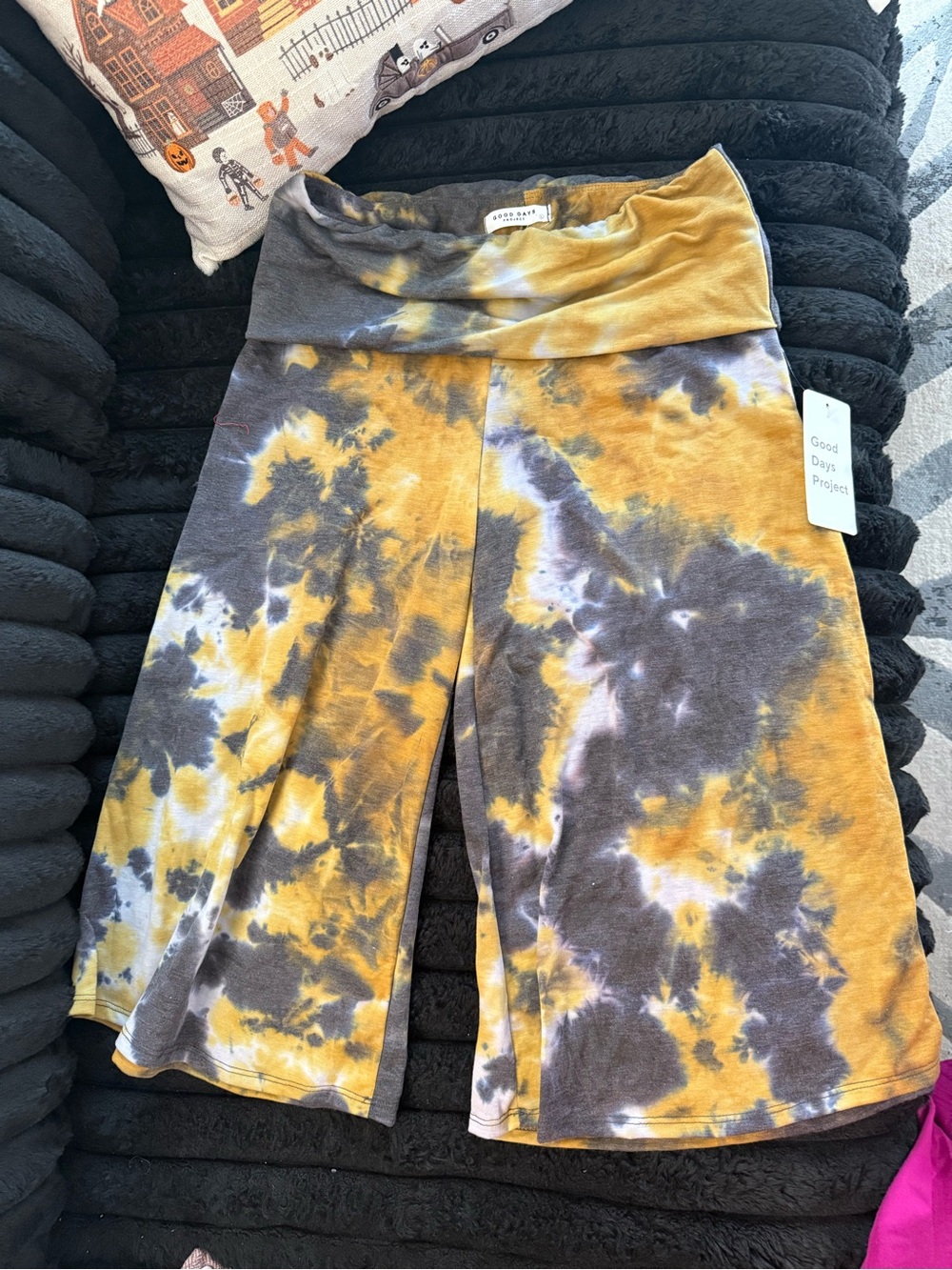 Tie dye gauchos